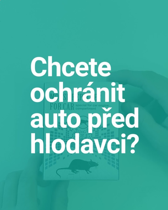 Chcete ochránit auto před hlodavci? 🐀 📦 Všechno najdeš u nás na 👉 dratek.cz #arduino...
