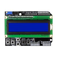 LCD shield pre Arduino UNO - Modré podsvietenie