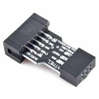 10 pin na 6 pin adaptér pre AVRISP USBASP STK500