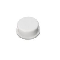 Gombík pre mikrospínač - Biely, 12 x 12 x 7,3 mm