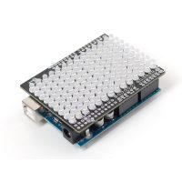 LOL shield LED modrá matica pre Arduino