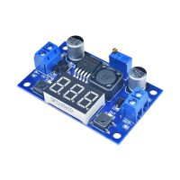 LM2596 Buck Step-down napájací modul - LED voltmeter, DC 4,0 ~ 40 1,3 - 37V