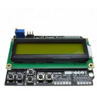 LCD shield pre Arduino UNO - Žlté podsvietenie