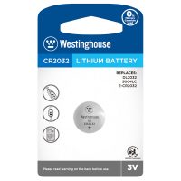 Westinghouse lítiová gombíková batéria - CR2032 (DL2032, 5004LC, E-CR2032), 3V