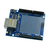 Ethernet Shield ENC28J60 s univerzálnou časťou DPS