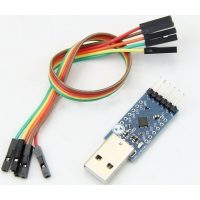 Adaptér USB 2.0 pre TTL UART 6PIN CP2104 STC PRGMR