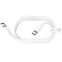 Borofone napájací kábel USB-C na USB-C 60W - 1 meter