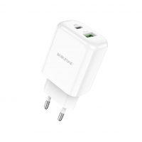 Napájací adaptér USB-A a USB-C Borofone - 20W