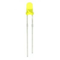 LED dióda - Žltá, 3 mm