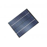 Solárny panel 12V 6W až 500mA s DC konektorom