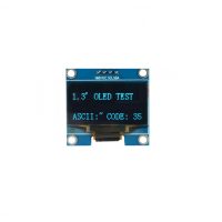 IIC I2C OLED displej 1,3" - Modrý, 128 x 64