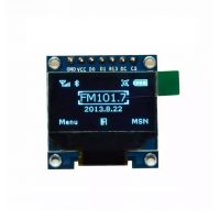 OLED displej 0,96" SPI - Modrý, 7pin