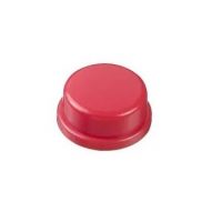 Gombík pre mikrospínač - Červený, 6 x 6 x 7,3 mm