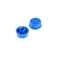 Gombík pre mikrospínač - Modrý, 6 x 6 x 7,3 mm
