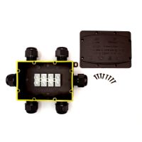 Káblová spojka DRÔTOK - IP68 120x85, 6 vývody 9-12mm, 4pin