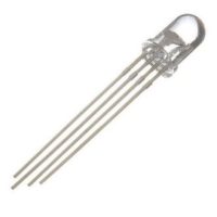 LED dióda - RGB, 5 mm, Spoločná anóda