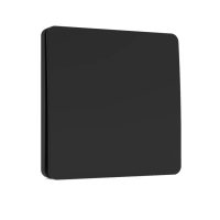 Bezbatériové jednoduché tlačidlo RF433 MHz IK01 - 1G, čierne