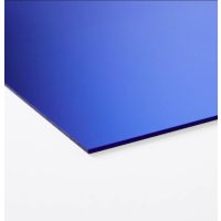 Akryl pre laserové spracovanie 600 x 400 x 2 mm - Modrý