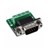D-Sub DB9 samec RS485 adaptér na svorkovnicu - s maticami