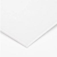 Akryl pre laserové spracovanie 300 x 200 x 3 mm - Mliečne plexisklo, biele
