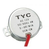 Asynchrónny motor 12VAC 5-6RPM TYC-50