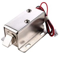 Elektromagnetický zámok pre dvere - Spodný, DC 12V 0,6A 7,5W