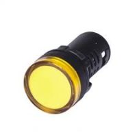 Signálne LED svetlo 22 mm AC/DC 12V - Žlté