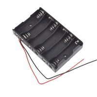 Batériový box pre šesť batérií AA 1,5V - 1 kus