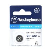 Westinghouse lítiová gombíková batéria - CR1220 (BR1220, CR1220, DL1220, ECR1220, SB-T13), 3V