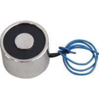 Prídržný elektromagnet s permanentným magnetom - 12V, 1kg/10N - 12 x 12 mm