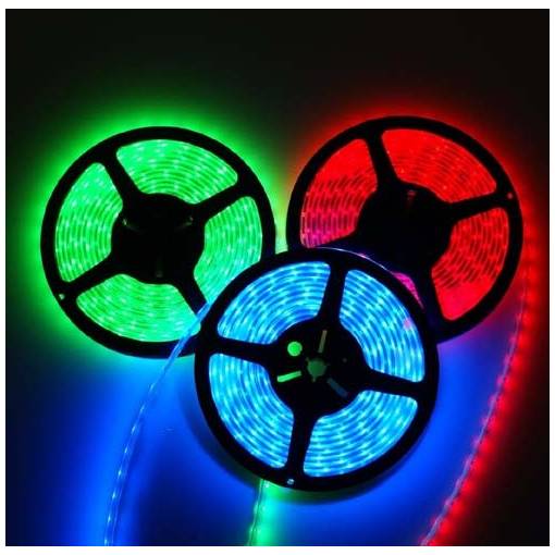 Foto - Vodotesný 60 LED/m pásik - RGB 5050, 1 segment