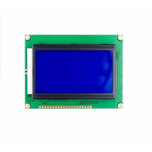 Foto - Grafický LCD displej ST7920 128 x 64 - Modré podsvietenie