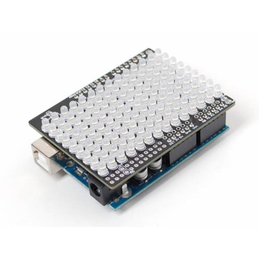 Foto - LOL shield LED modrá matica pre Arduino