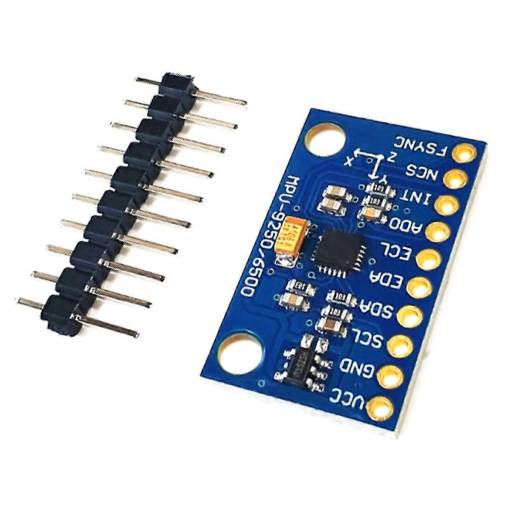 Foto - 3-osý Gyroskop + Akcelerometr + Magnetometr MPU-9250 SPI/IIC