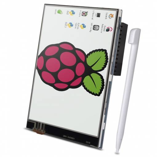 Foto - TFT LCD dotykový shield pre Raspberry PI - 3,5"