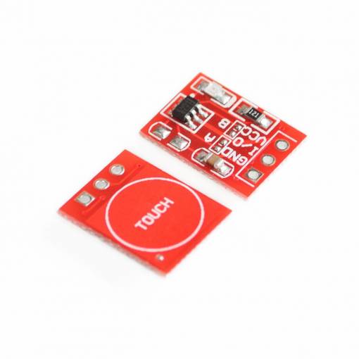 Foto - TTP223 Kapacitný dotykový spínač - Tlačidlo Self-Lock modul pre Arduino