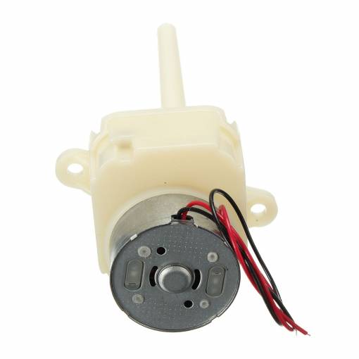 Foto - Motor s prevodovkou a dlhým hriadeľom DC 6V až 12V 8-16RPM