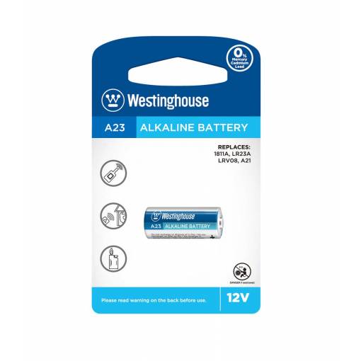 Foto - Alkalická batéria Westinghouse A23 12V (1811A, LR23A, LRV08, A21)