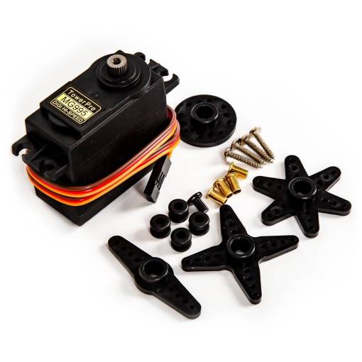 Foto - Servo MG996R (MG996) s kovovými prevodmi 13kg 180°