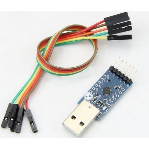 Foto - Adaptér USB 2.0 pre TTL UART 6PIN CP2104 STC PRGMR