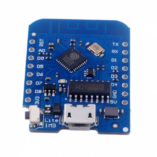 Foto - WeMos D1 Mini Lite V1.0.0 WiFi vývojová doska - IOT 1 MB Flash ESP8285