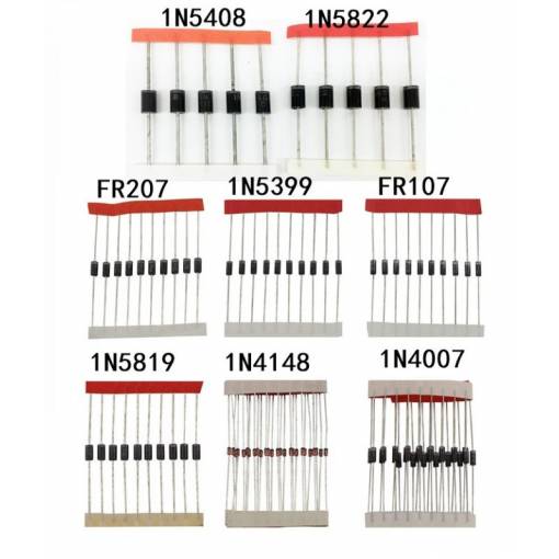 Foto - Sada Zenerových diod - 100 kusů