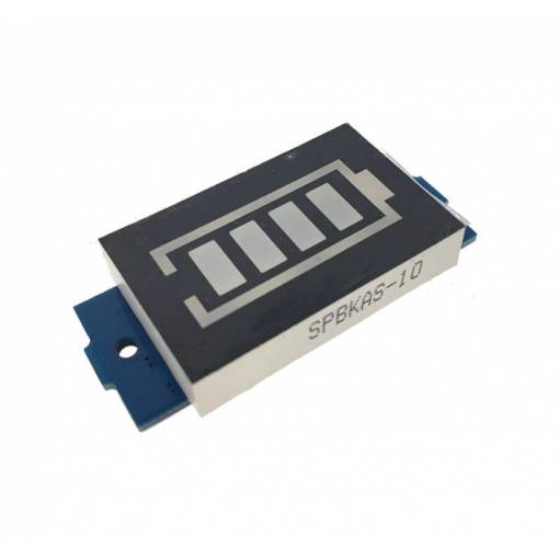 Foto - LED grafický indikátor kapacity lítiovej batérie 18650 4S