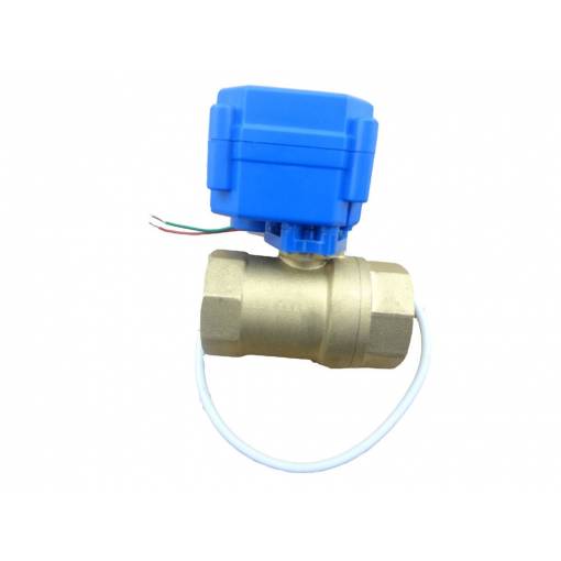 Foto - Motorizovaný guľový ventil G3/4" DN20 9-24VDC CR02
