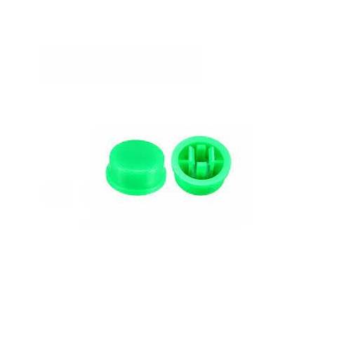 Foto - Gombík pre mikrospínač - Zelený, 6 x 6 x 7,3 mm