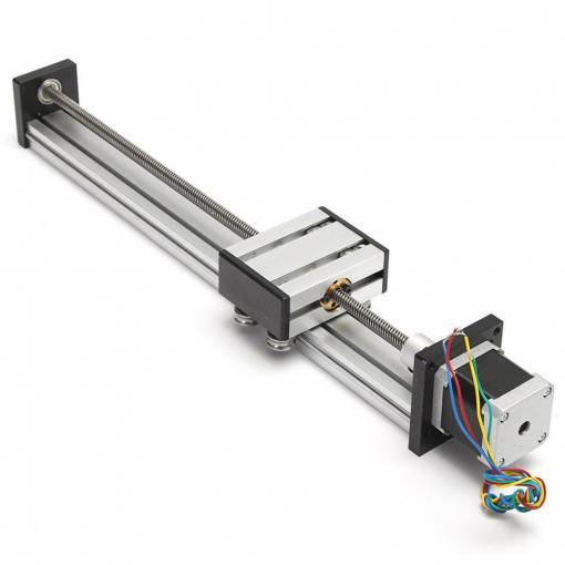 Foto - CNC lineárny pohon s krokovým motorom T8x8 - 300 mm