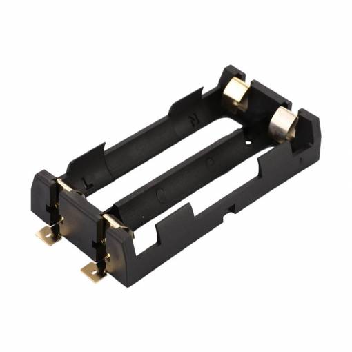 Foto - Batériový box na dve batérie 18650 DPS SMD - 1 kus