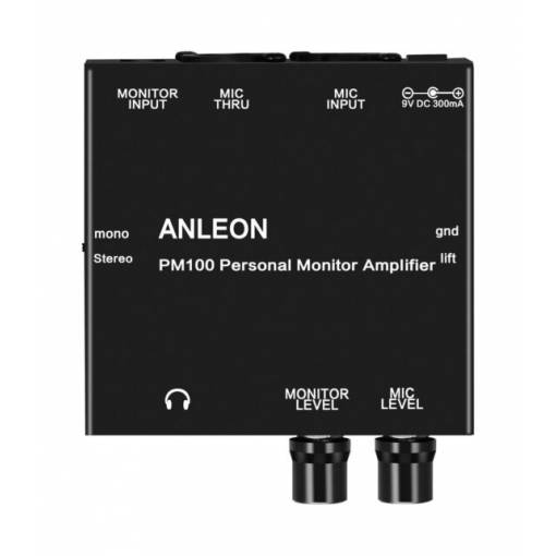 Foto - Anleon PM100 In-Ear odposluch s nastavením hlasitosti mikrofónu