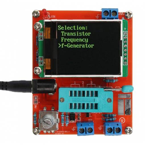 Foto - GM328 Univerzálny tester LCR, ESR a PWM signálu