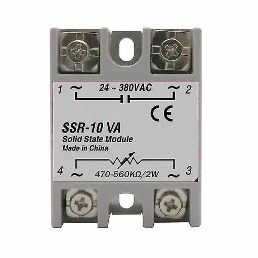 Foto - Relé SSR Solid State SSR-10VA 380V